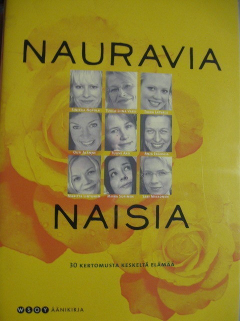 NAURAVIA NAISIA CD ÄÄNIKIRJA