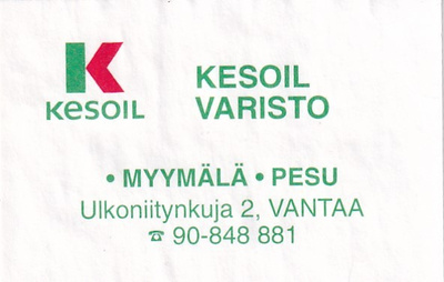 Vantaa , Kesoil   Varisto   s9/2