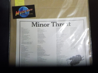MINOR THREAT - SANA LIITE