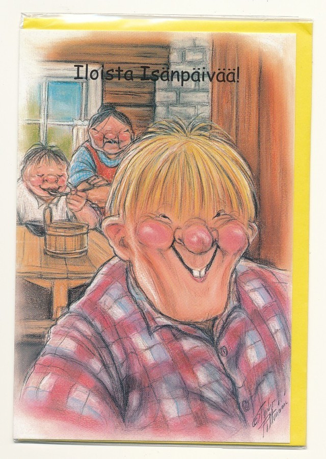 Terho PELTONIEMI - Isänpäiväkortti