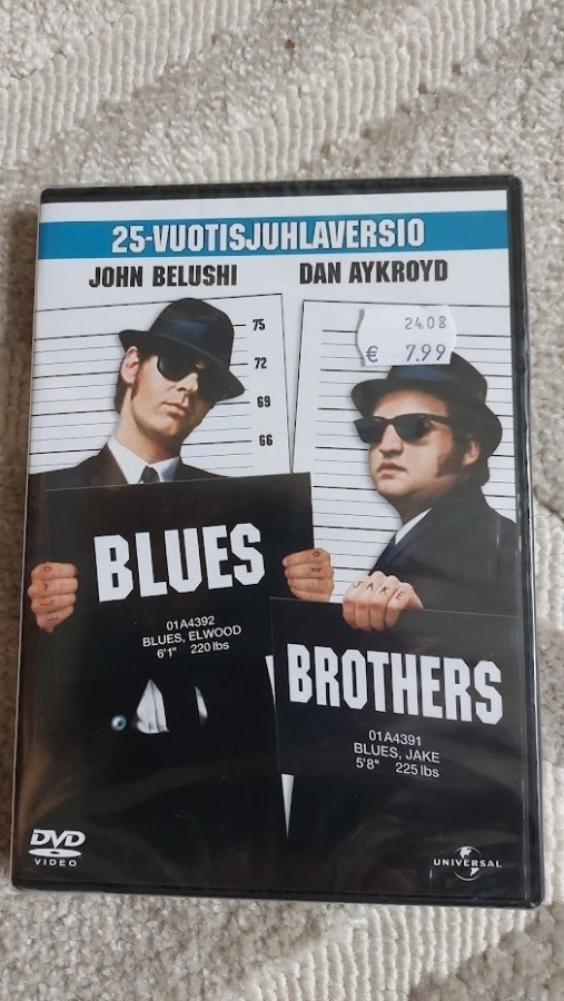 DVD- Blues Brothers 25-vuotisjuhlaversio 2 -dvd UUSI