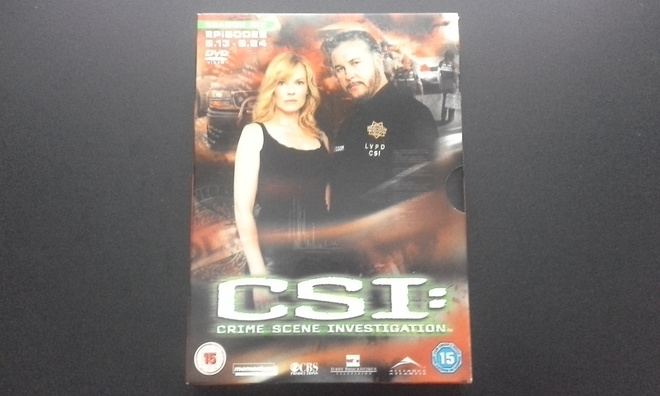 DVD: CSI 6 kausi, jaksot 13-24 3xDVD (2007)