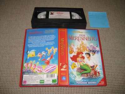 Pieni Merenneito-VHS Walt Disney, Alkuperäinen Dubbaus, 1989