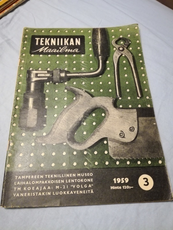 Tekniikan maailma nro 3/1959 Volga M-21