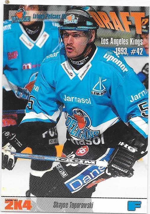 2003-04 CardSet #125 Shayne Toporowski Pelicans