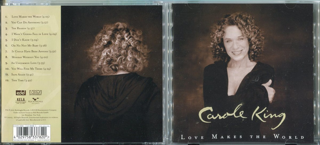 CAROLE KING . CD-LEVY . LOVE MAKES THE WORLD