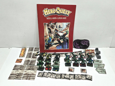 Heroquest Kellarin Linnake lisäosa