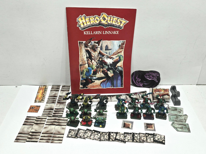 Heroquest Kellarin Linnake lisäosa