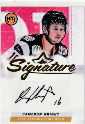 2025/26 Blueline Gold Signature Wright , HPK
