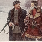 Lenin metsästämässä Kortti. Kuuluisa teos. Kortin koko - - pikkukuva 2