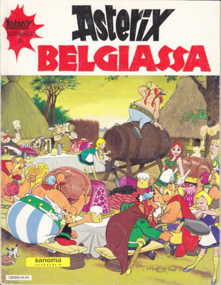Asterix 24 Belgiassa (1p Sanoma 1979)