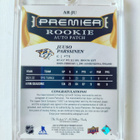 Juuso Pärssinen - 22-23 Premier Rookie Auto Patch /249 - pikkukuva 2