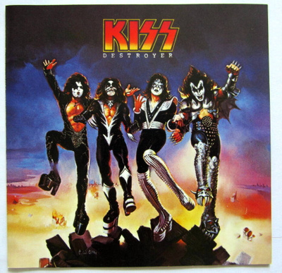 KISS Destroyer CD HUIPPUKUNTO Usa-painos Remaster