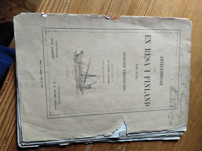 anteckningar en resa i finland år 1747