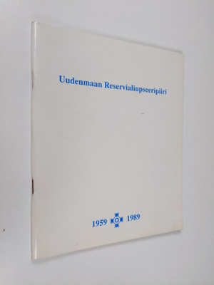 Uudenmaan Reservialiupseeripiiri : 1959 - 1989