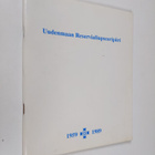 Uudenmaan Reservialiupseeripiiri : 1959 - 1989 - pikkukuva 1