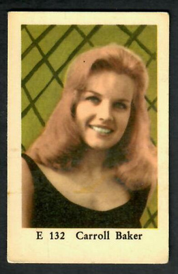 Keräilykuva - Carroll Baker E 132