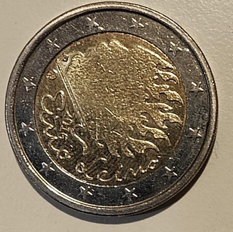 2 Eur - 90 vuotta Eino Leinon kuolemasta - 2016