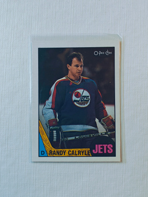 87-88 Opc - Randy Carlyle