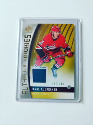 Janne Kuokkanen 17-18 SP Authentic Rookies Jersey /399