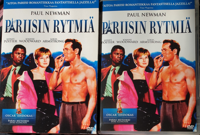 PARIISIN RYTMIÄ DVD (Paul Newman)