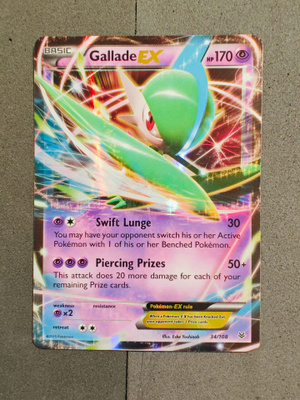 PGallade EX - 34/108 Roaring Skies XY Ultra Rare