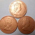 East. Caribbean States. 2 cents 1961,1964,1965. - pikkukuva 2