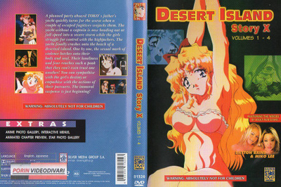 desert island story x vol 1-4 (28 469) k ULK DVD 120min,