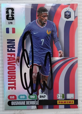 Ousmane Dembele Ranska signed