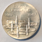10 markkaa 1967, itsenäisyyden 50v juhlaraha - pikkukuva 2