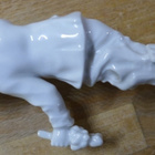 figuuri mies KPM Berliini korkeus 11 cm SKORPION posliinia - pikkukuva 3
