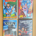 NELJÄ PIIRRETTYÄ LASTEN ELOKUVAA . DVD . AVAAMATTOMAT . - pikkukuva 1