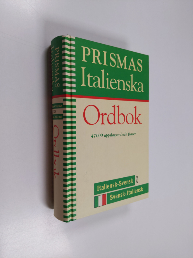 Prismas italienska ordbok : italiensk-svensk, svensk-ital...