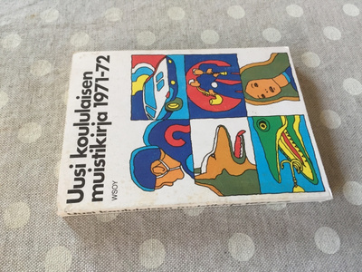 UUSI KOULULAISEN MUISTIKIRJA 1971-1972 HYVÄ