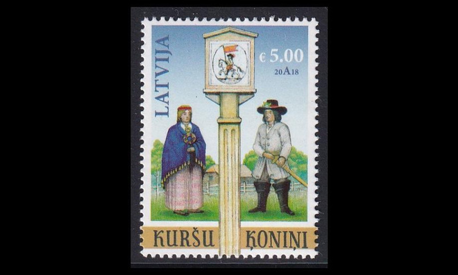 Latvia 1053 ** Kuurin kuninkaat (2018)