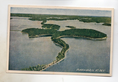 Punkaharju ilmakuva, (Velj.Karhumäki 3081