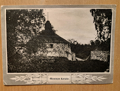 Käsisalmi, vanha linna, kulkenut 1941