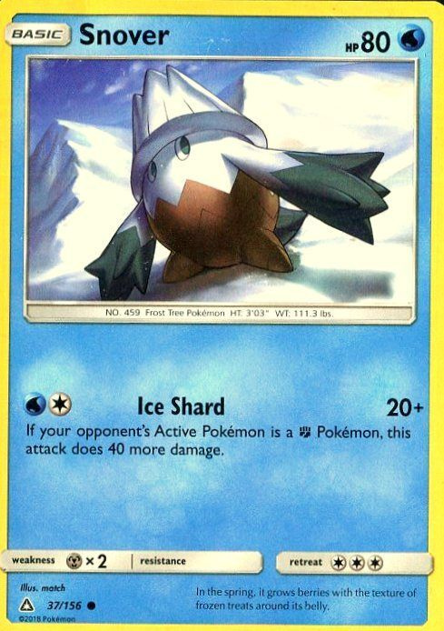 Pokémon kortti, Snover