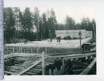 Asuinrakennus virkailijoille 1962 Vuosaari  Nordsjö-Kallvik