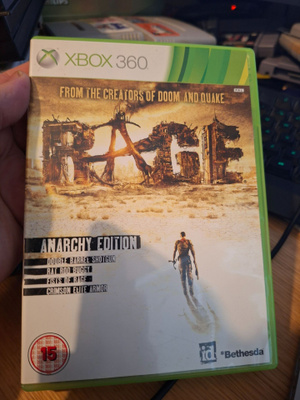 XBOX 360 Rage Anarchy Edition CIB