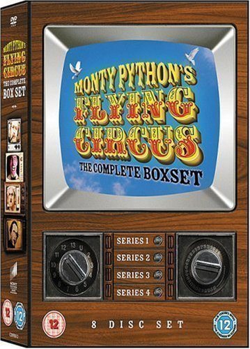 Monty Python Lentävä Sirkus 1-4 + extrat, 8xDVD Box SUOMITXT