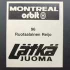 1980 Mallasjuoma #96 Reijo Ruotsalainen Oulun Kärpät - pikkukuva 2