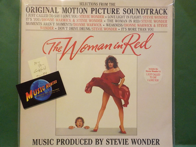 STEVIE WONDER - THE WOMAN IN RED (OST) - EU 1984 M-/M- LP