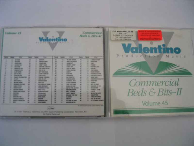 VALENTINO PRODUCTION MUSIC-COMMERCIAL BEDS AND BITS-2