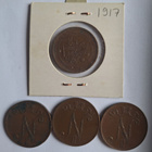 5 penniä, 1915, 2x1916 ja 1917. - pikkukuva 2