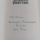 Aila Meriluoto : Vihreä tukka (signeerattu, tekijän omiste) - pikkukuva 3