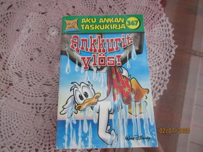 Aku Ankan taskukirja 367 Ankkurit Ylös 1.p *