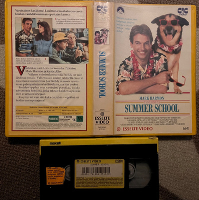 Summer School vhs elokuva