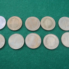 10 kpl 1 markka - 1993-2001 koko sarja ja 1 mk 1993 nikkeliä - pikkukuva 2