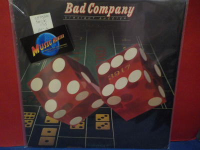 BAD COMPANY - STRAIGHT SHOOTER 1ST UK -75 M-/EX LP